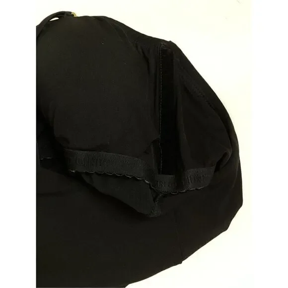 New. Robin Piccone black bandeau one piece. Size 10. Retails $179